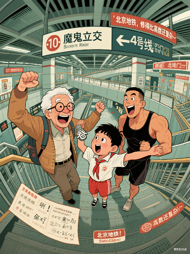 北京地铁嘻哈日常